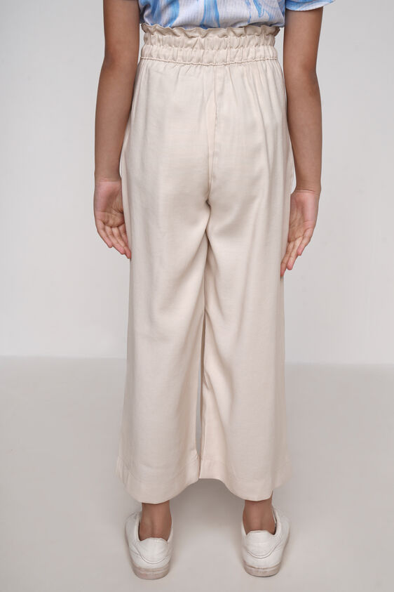 Beige Solid Straight Bottom, Beige, image 4