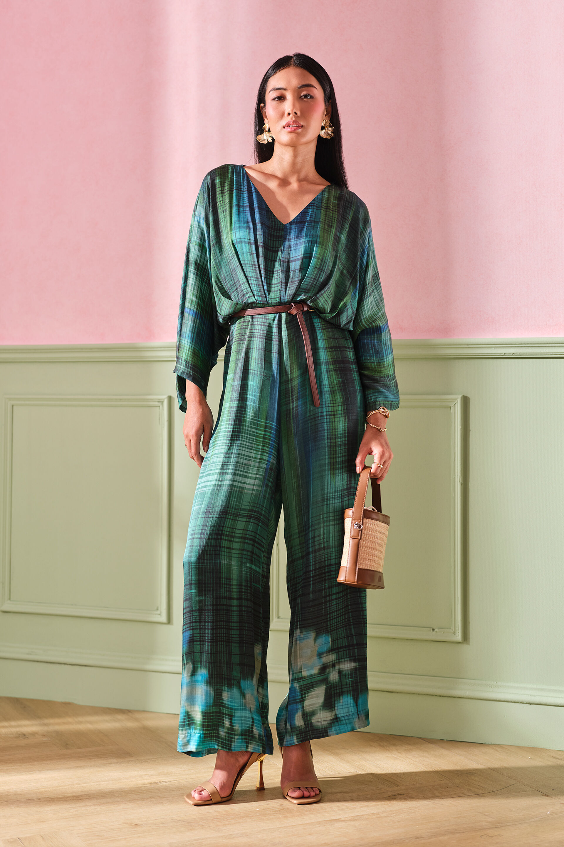 Viscose jumpsuit sale