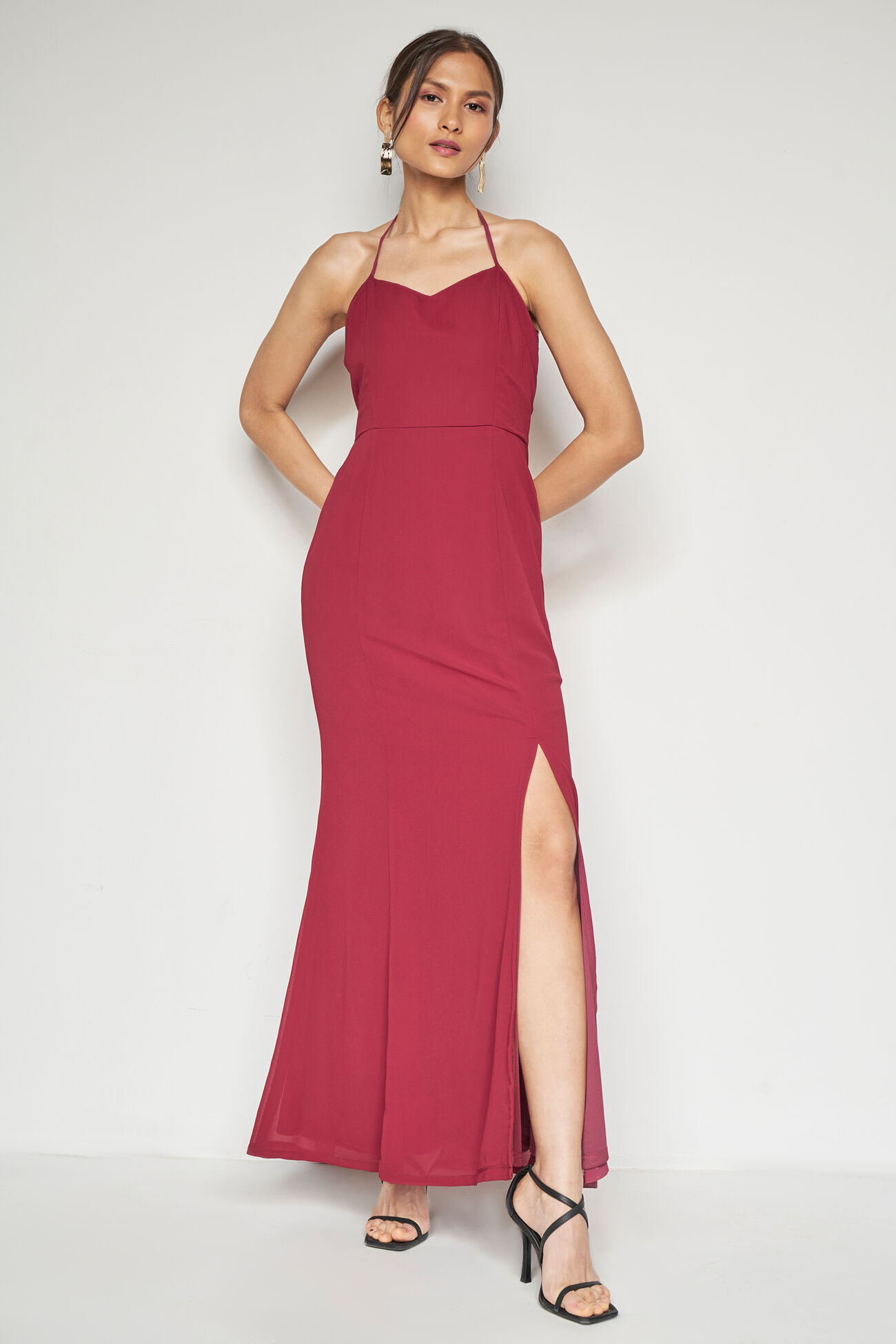 After-Hours Maxi, Maroon, image 2