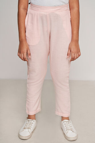 Pink Solid Straight Bottom, Pink, image 5