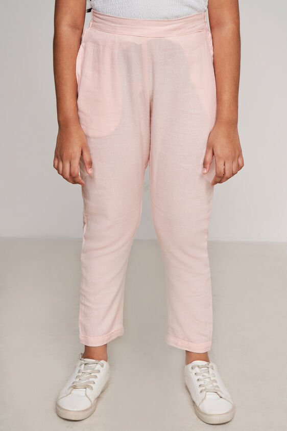 Pink Solid Straight Bottom, Pink, image 5