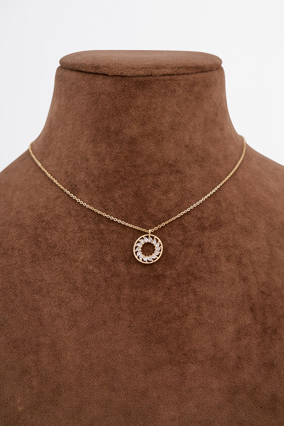 Gold Brass Neckpiece, , image 1