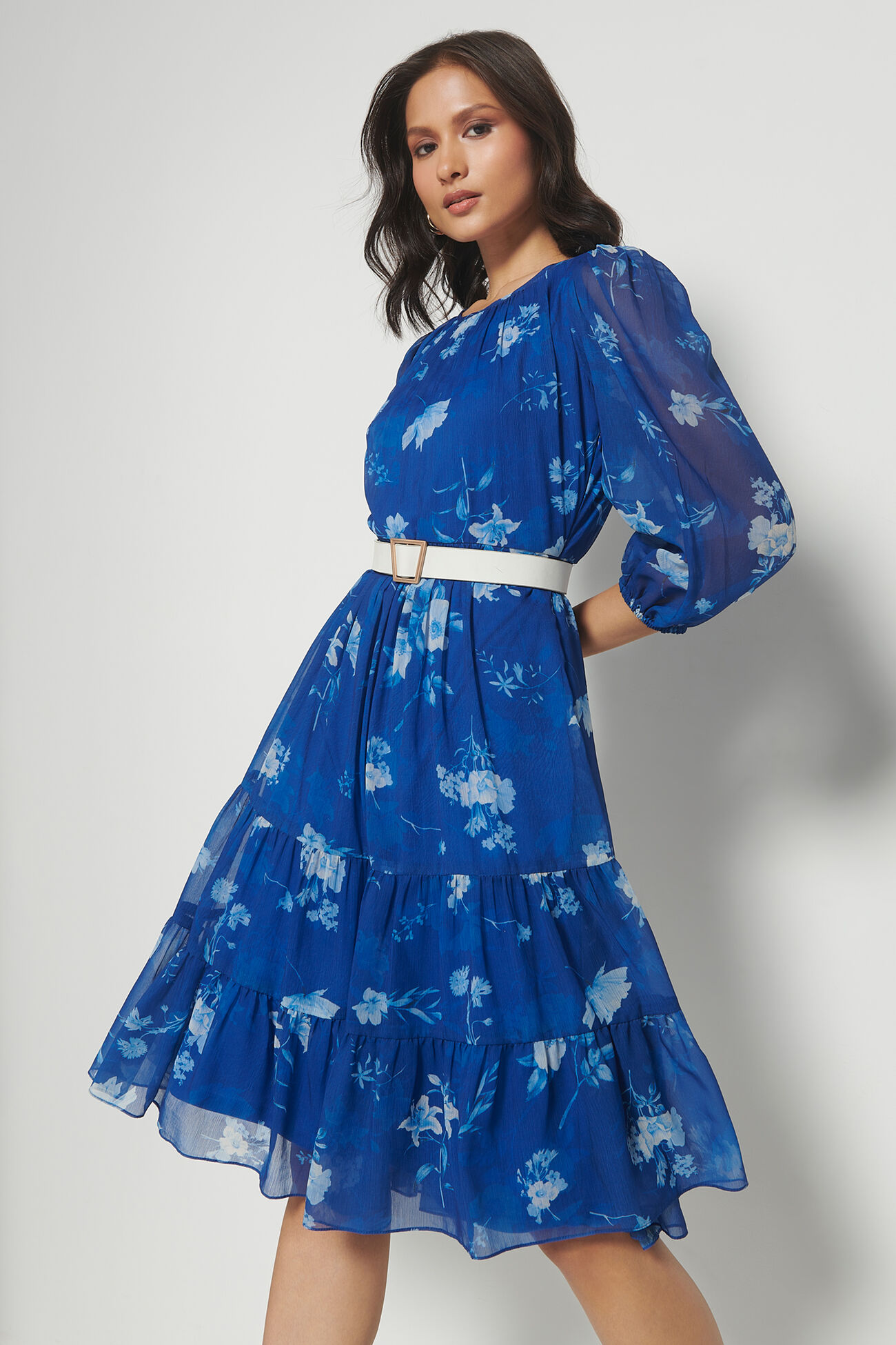 Dive Right In Dress, Blue, image 5