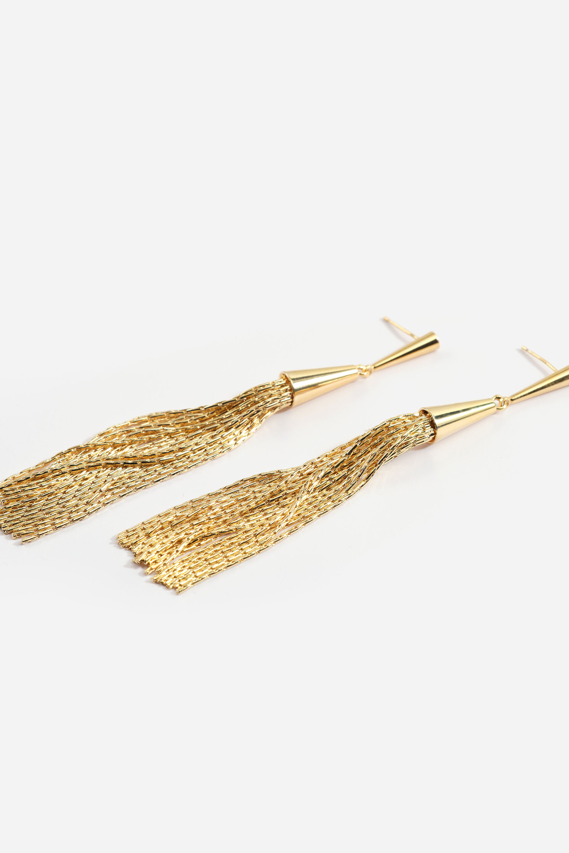 Chain Fringe Earrings, , image 2