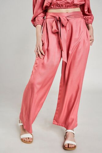 6 - Coral Solid Cropped Co-Ordinate  Set, image 6