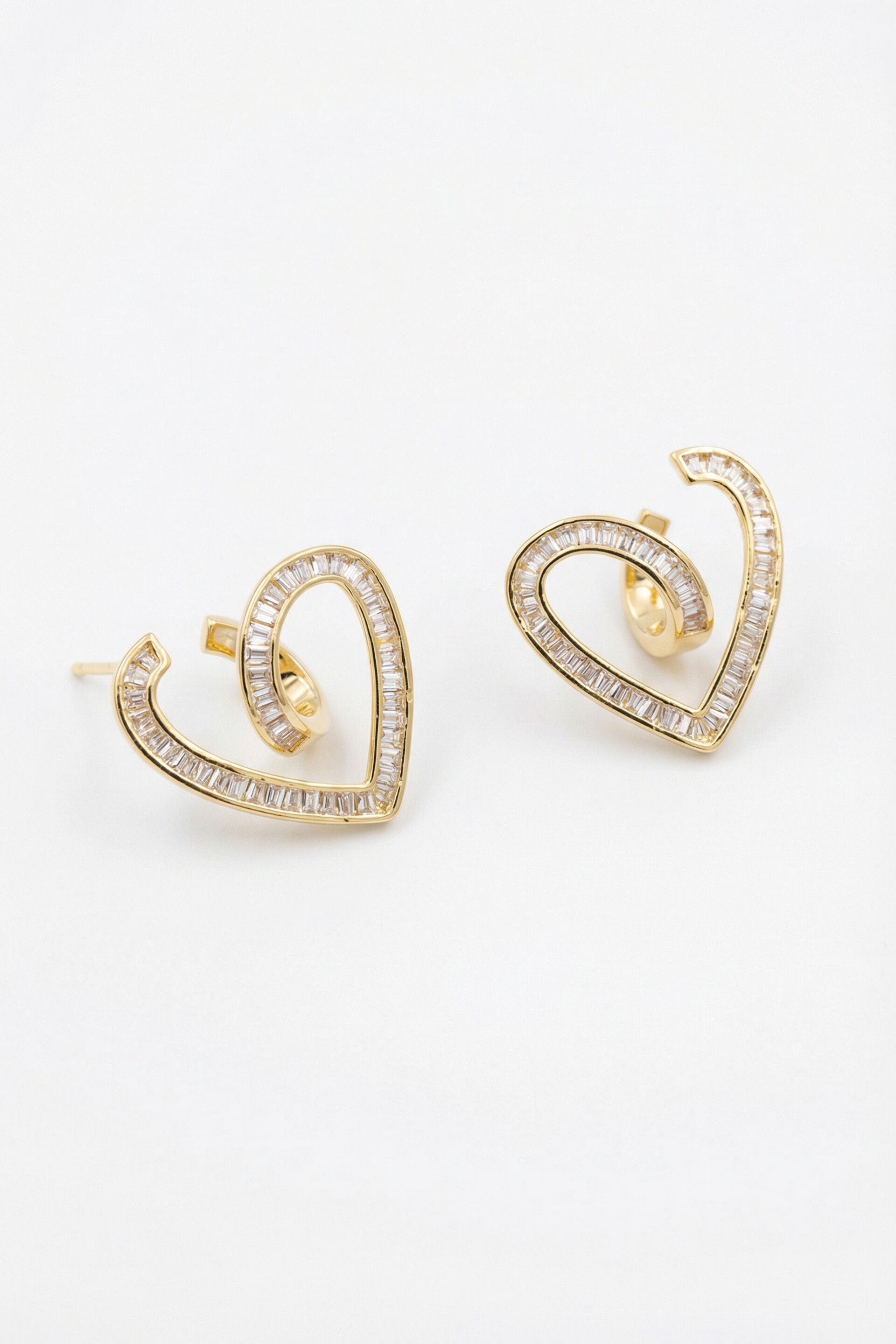 Olivia Golden Studs, , image 1