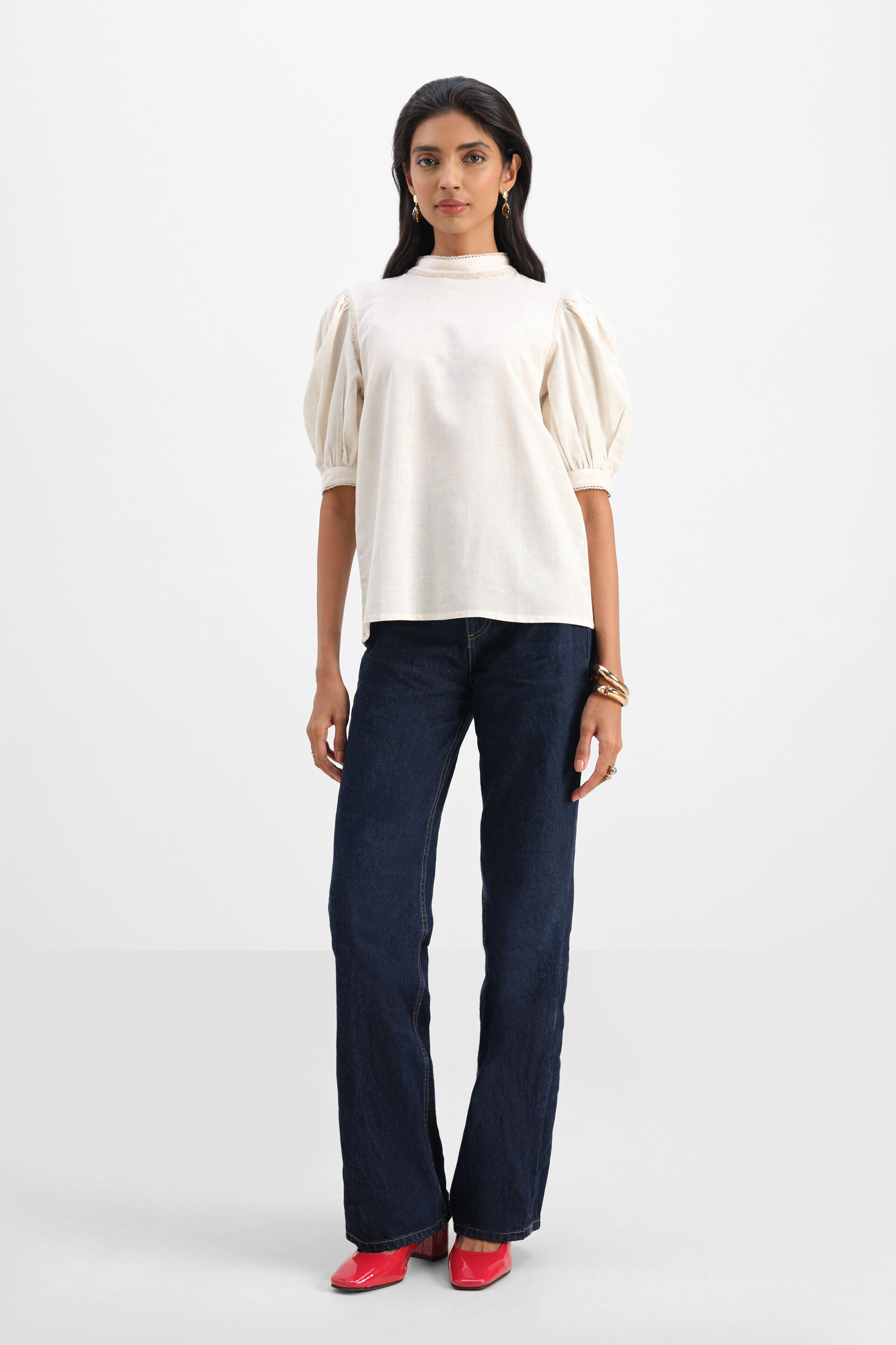 Candy Floss Natural Top, Natural, image 1