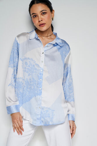 Love Of Prints Top, Blue, image 3