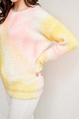 Multi Color Tie and Dye Straight Top, Multi Color, image 6