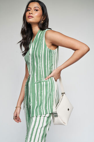 Stripe It Up Co-ords Set, Cream, image 4