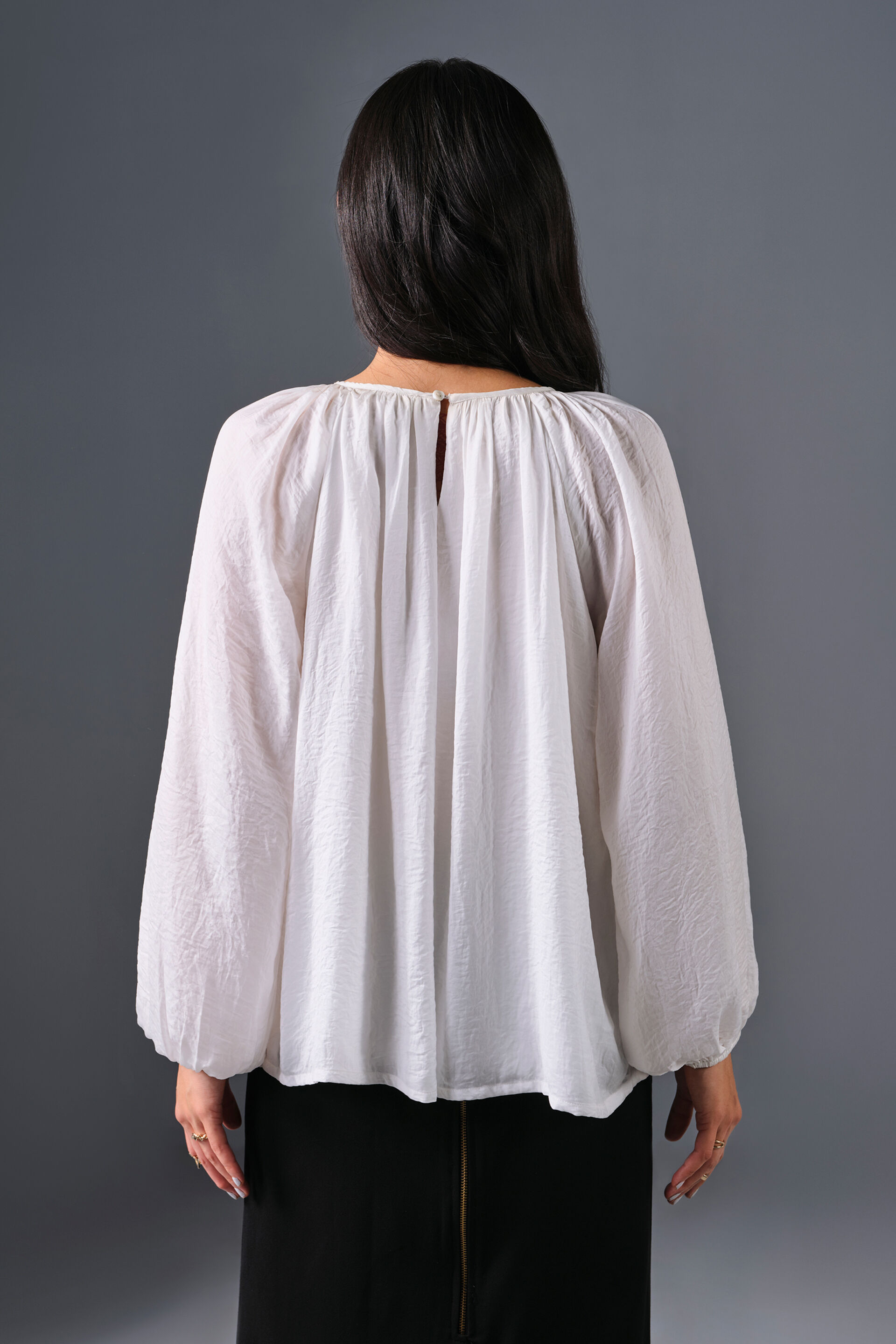 Luna Top, White, image 5