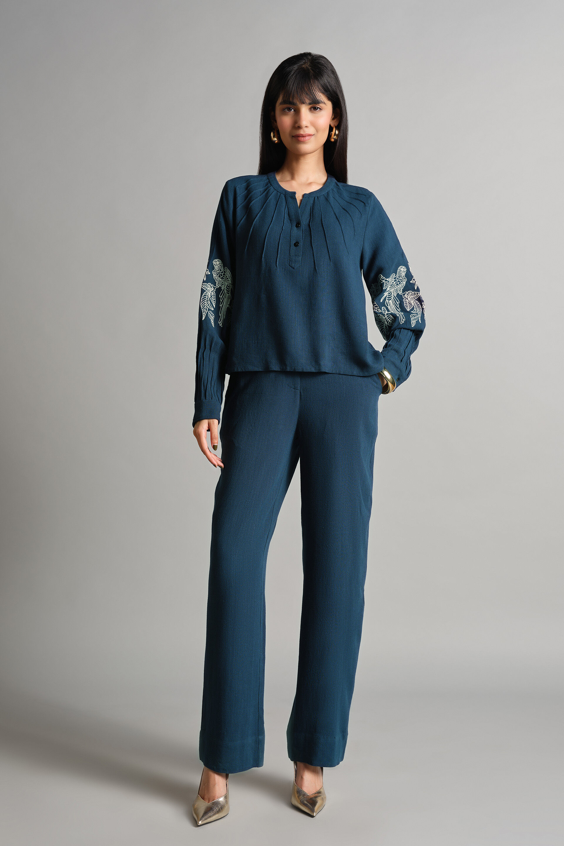 Blue Bliss Co-ord, Navy, image 1