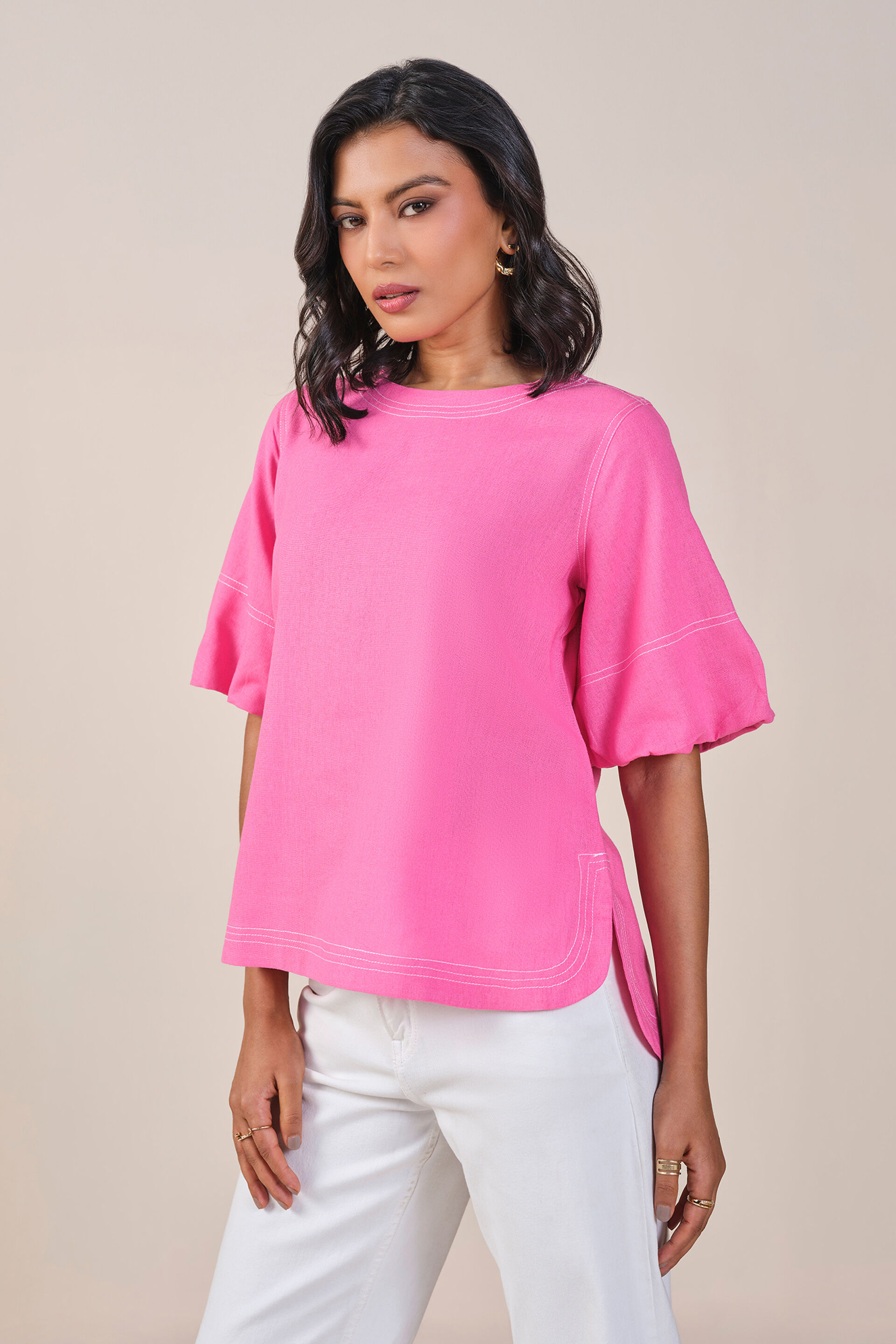 Spring Fling Top, Pink, image 1