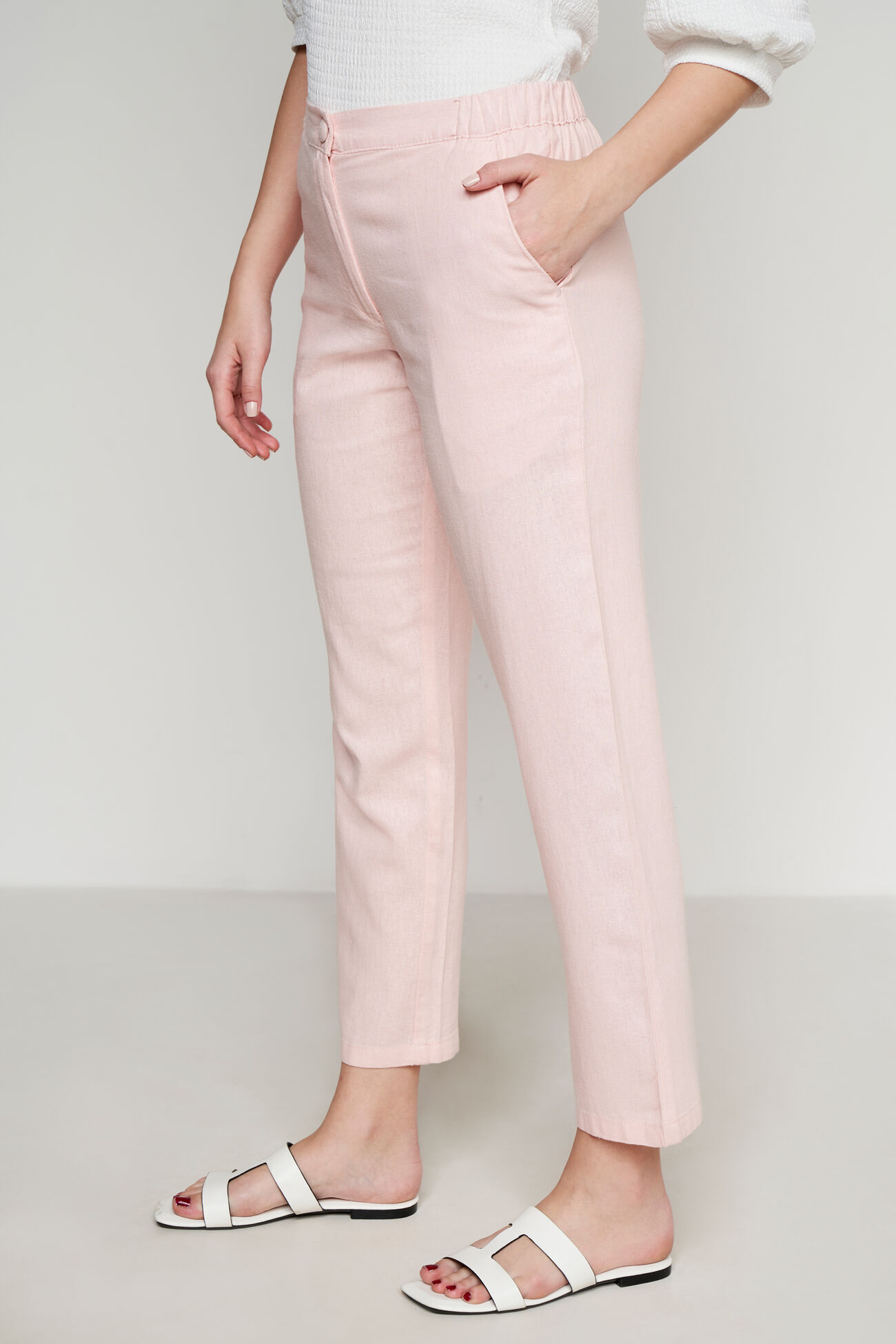 Straight-Fit Trouser, Light Pink, image 3