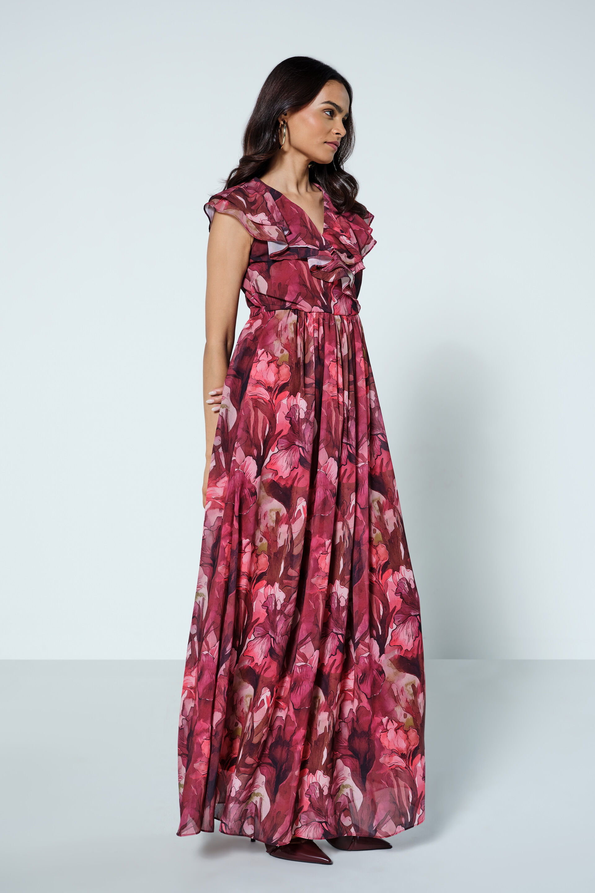 Cereza Gown, Wine, image 2