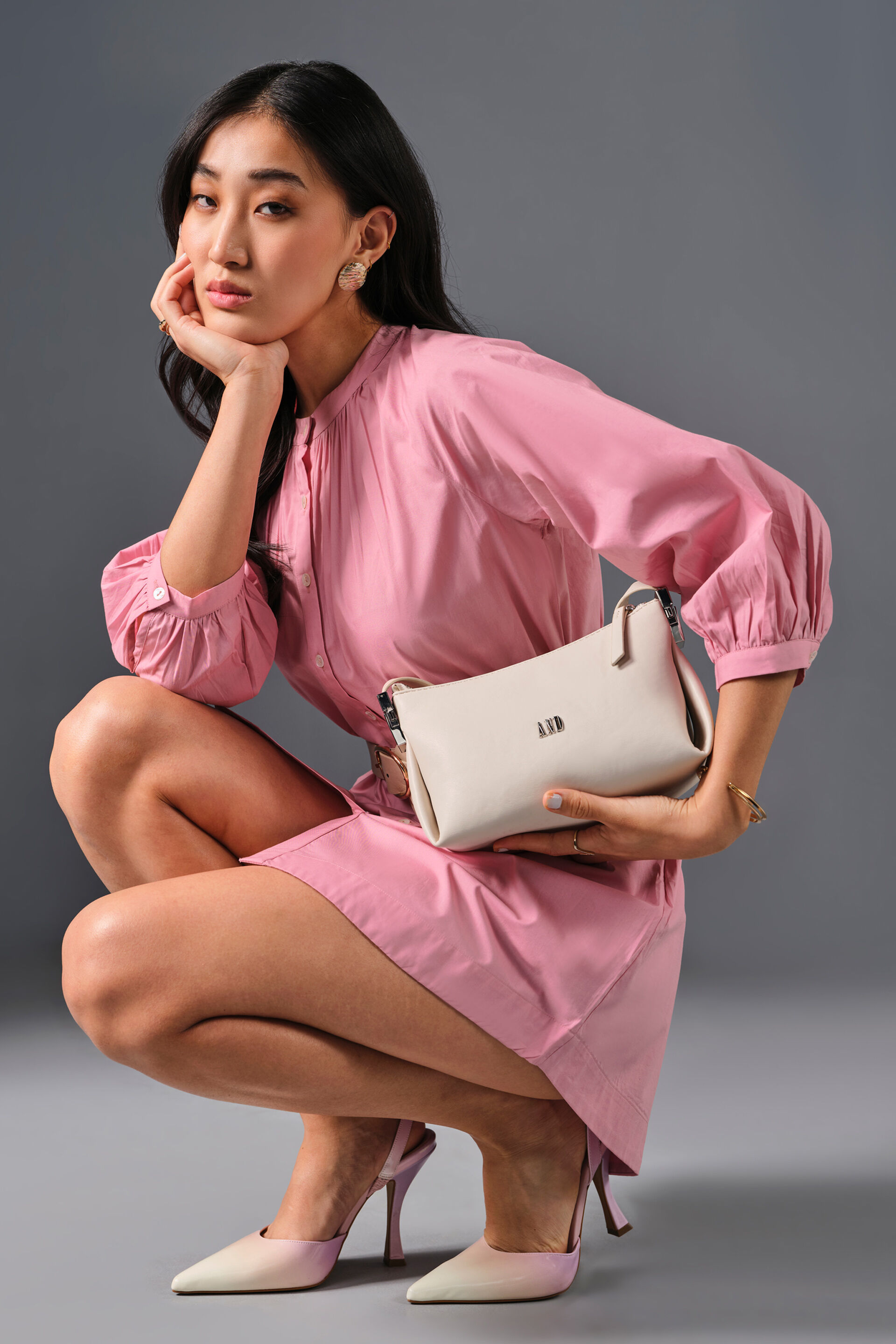 Pastel Cloud Dress, Rose, image 5