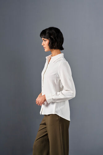 Aura Shirt, White, image 6