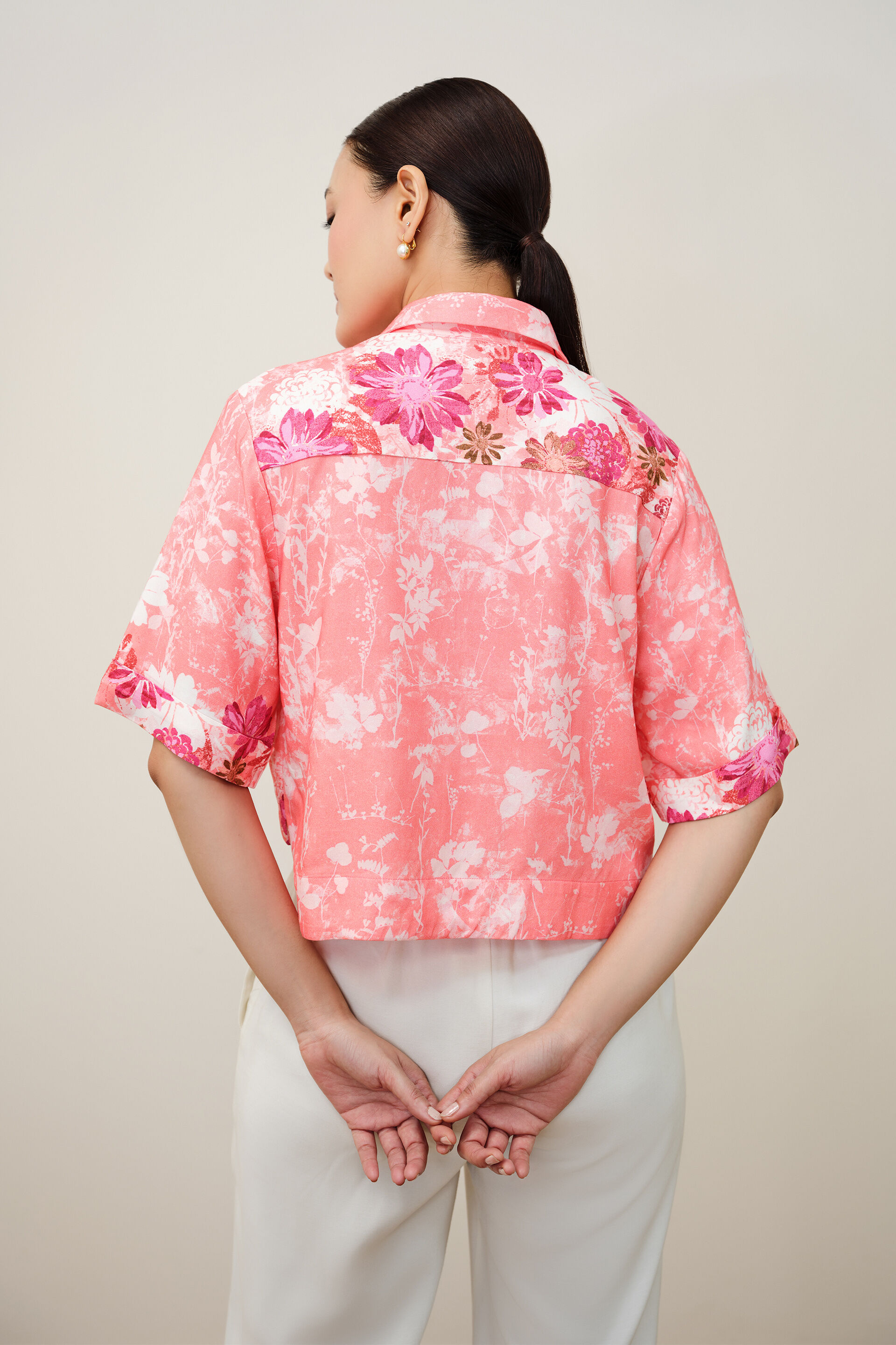 Pink Petal Top, Pink, image 5