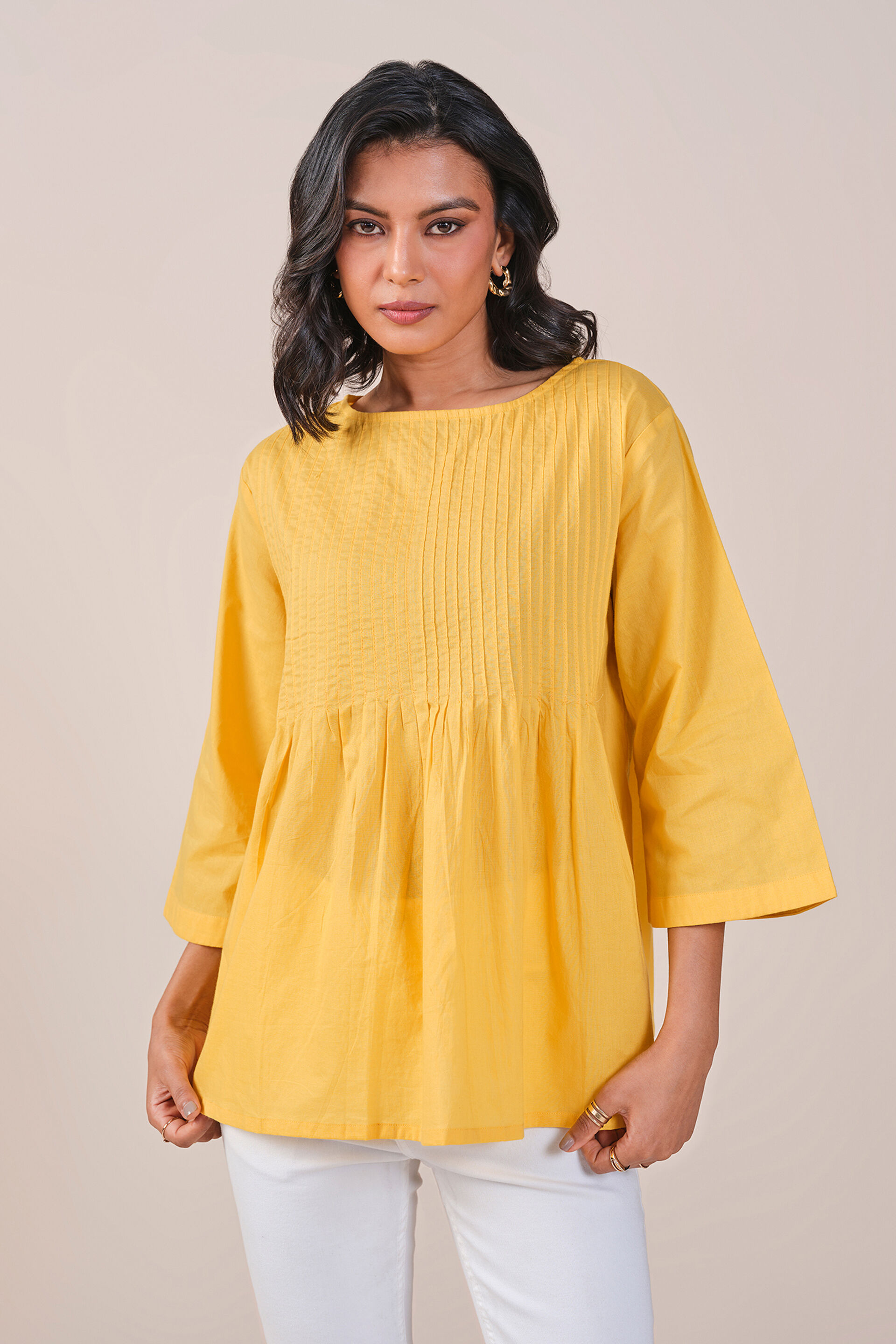 Sunrise Dream Top, Yellow, image 1