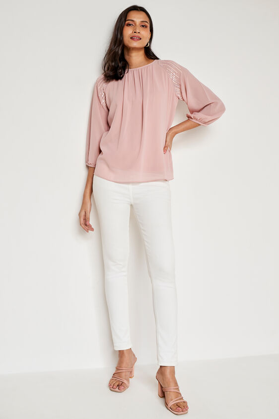 Flesh Solid Flared Top, Flesh, image 1