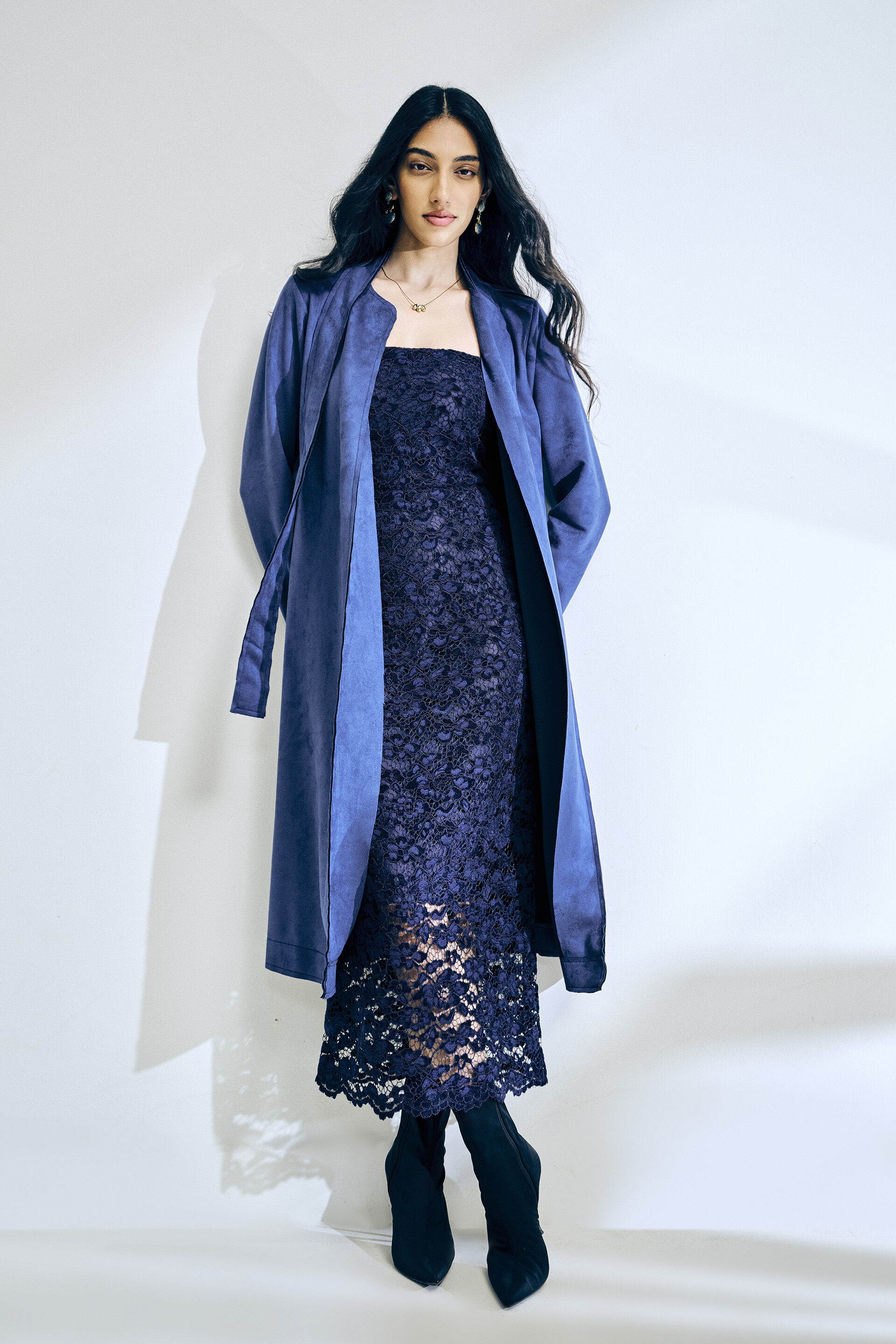Blue Crush Overcoat, Blue, image 8