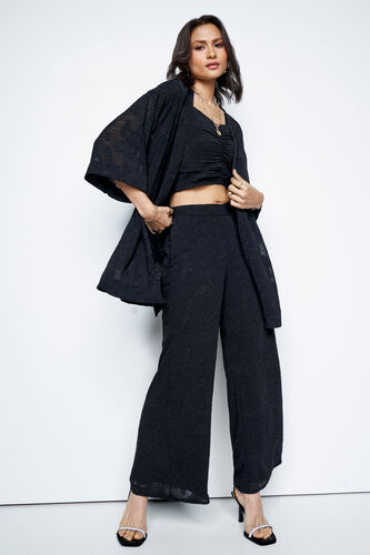 Wine Floral Straight Set-3, Black, image 3