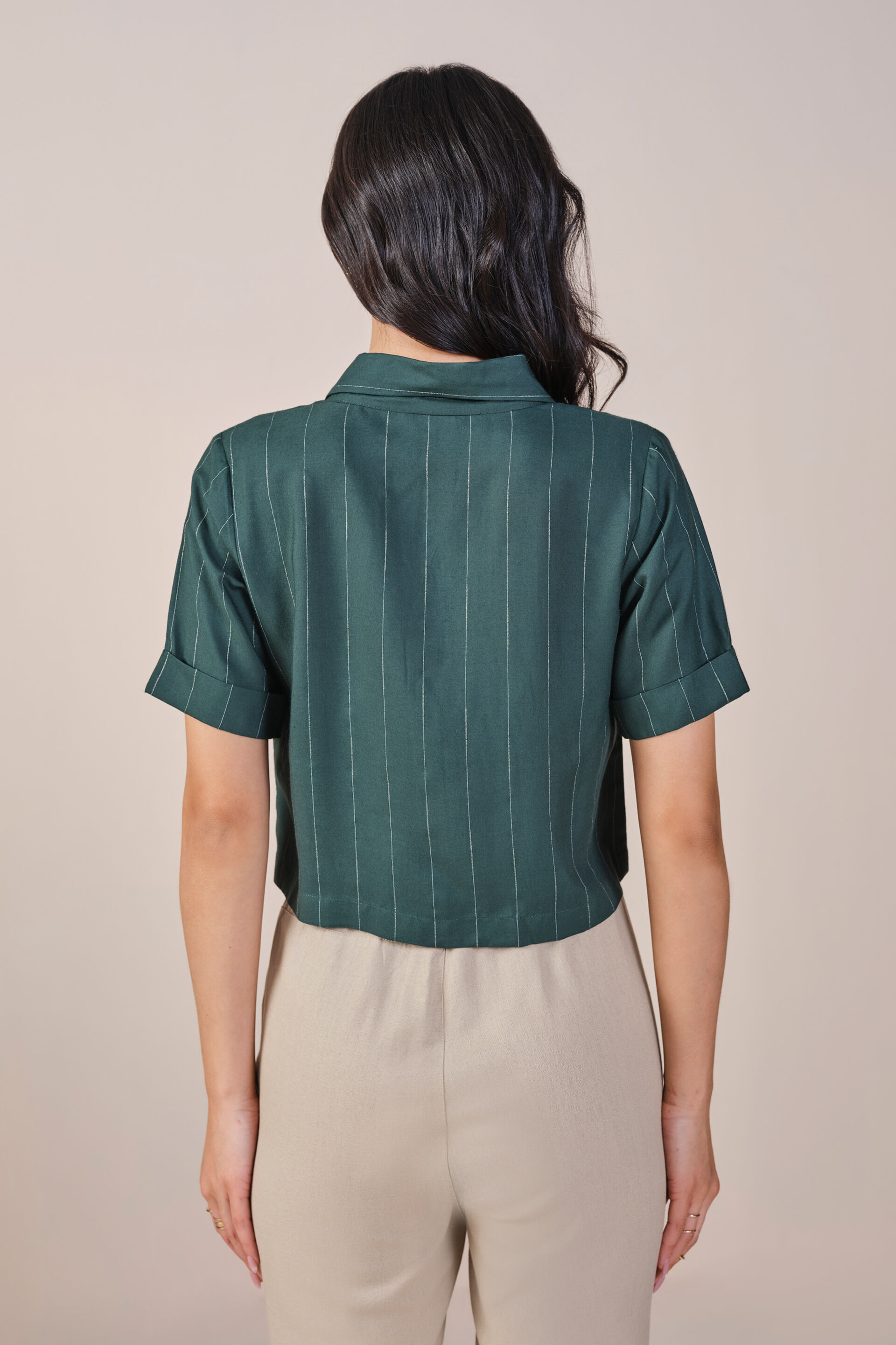 Lagoon Rayon Shirt, Green, image 5