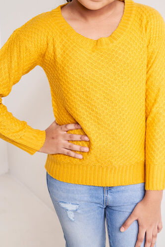 Solid Straight Top, Yellow, image 5
