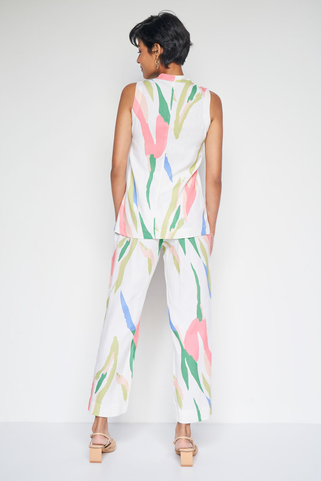 Stroke Of Style Co-ords Set, Cream, image 6
