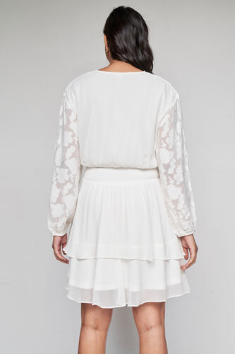 Vanilla Ice Short Dress, White, image 5