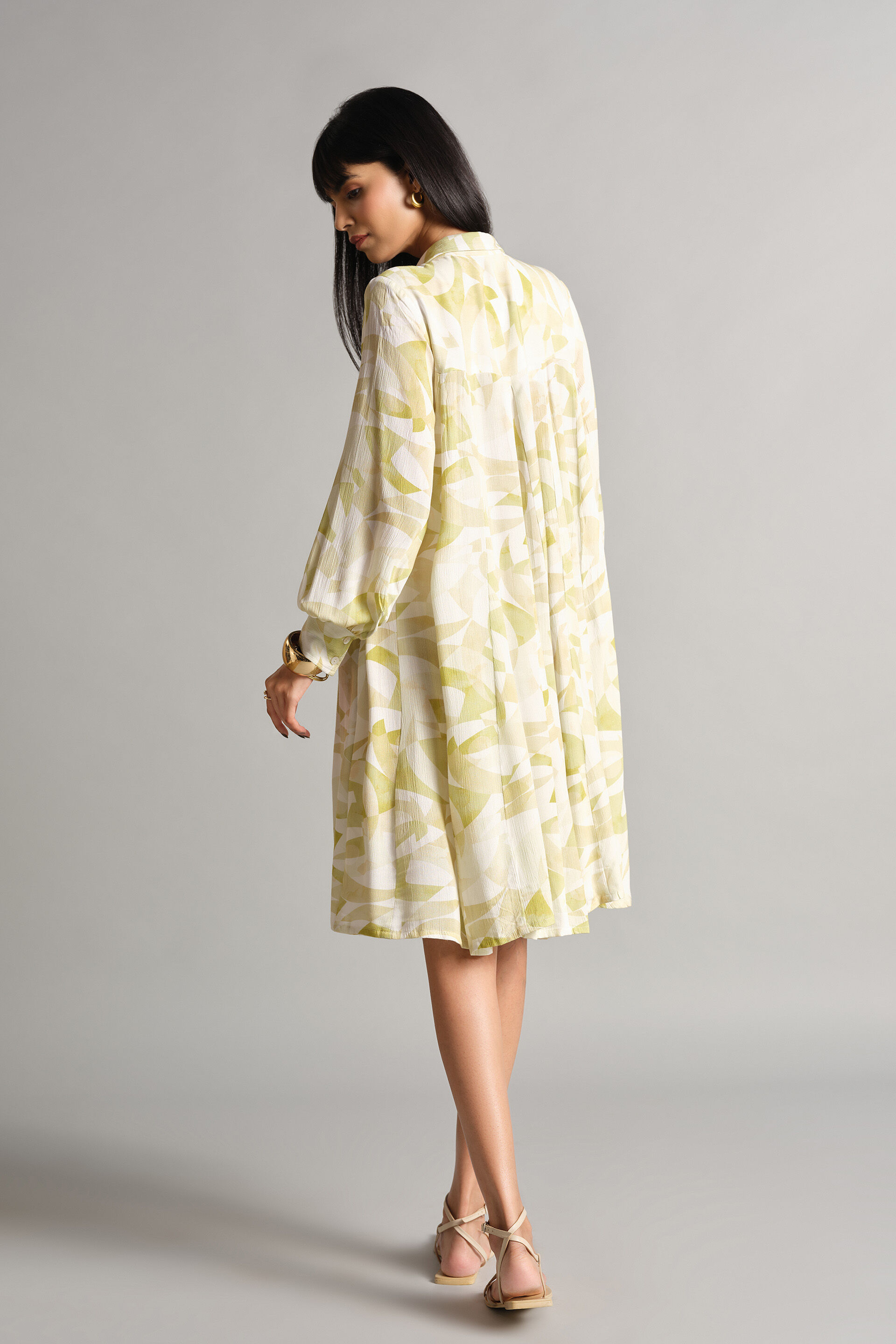 Alanis Dress, Green, image 5