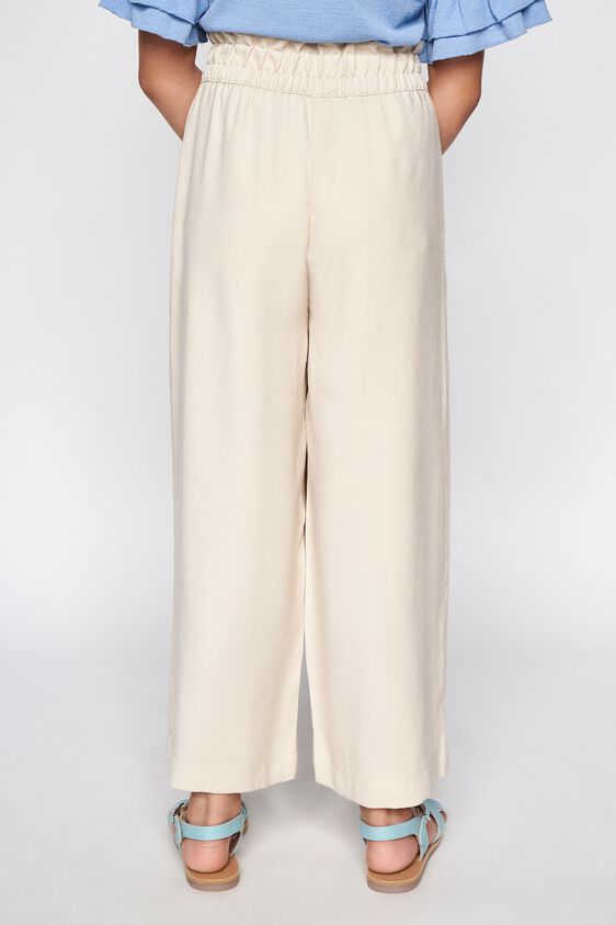 3 - Beige Solid Straight Bottom, image 3