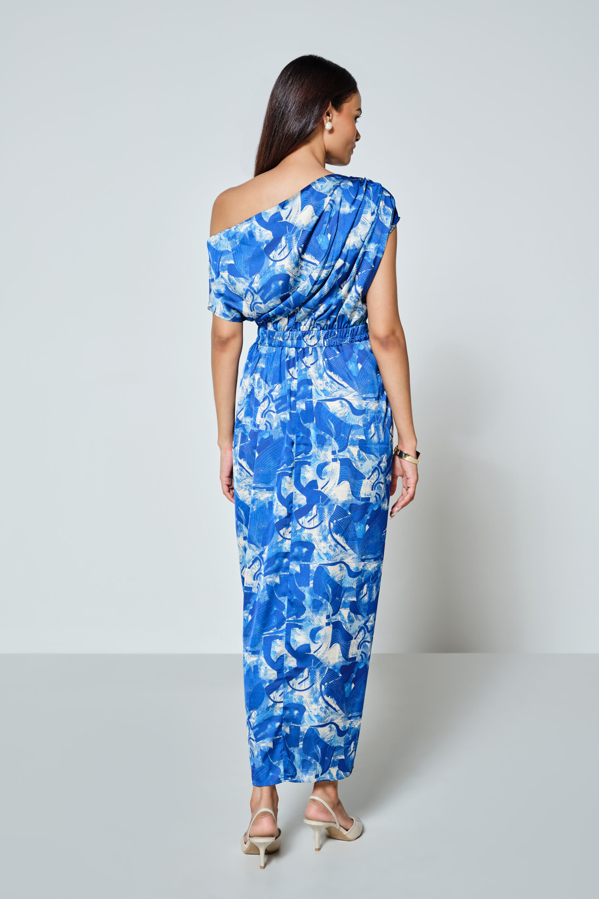 Lagoon Blue Dress, Blue, image 5