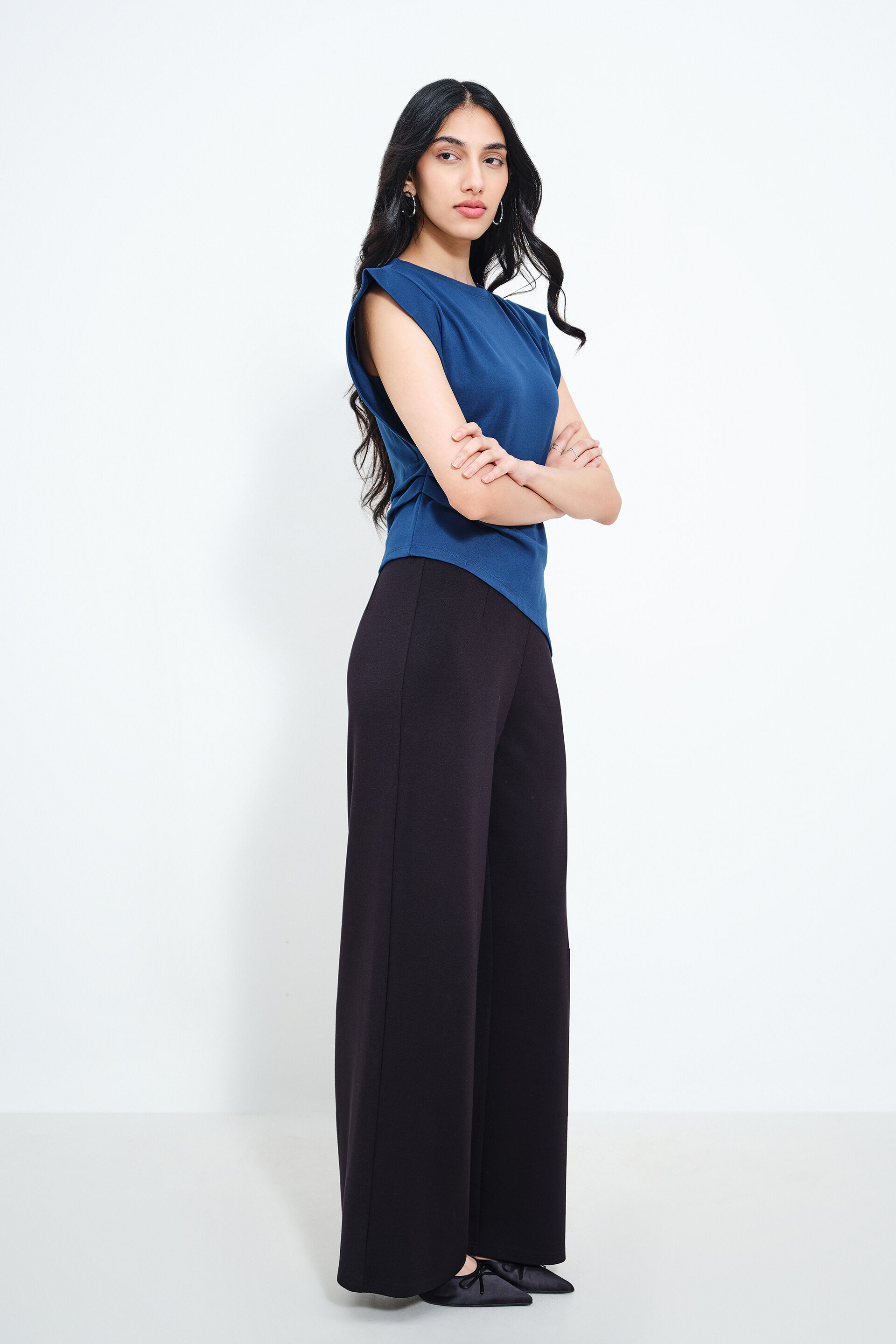 Ivaana Blue Top, Blue, image 3