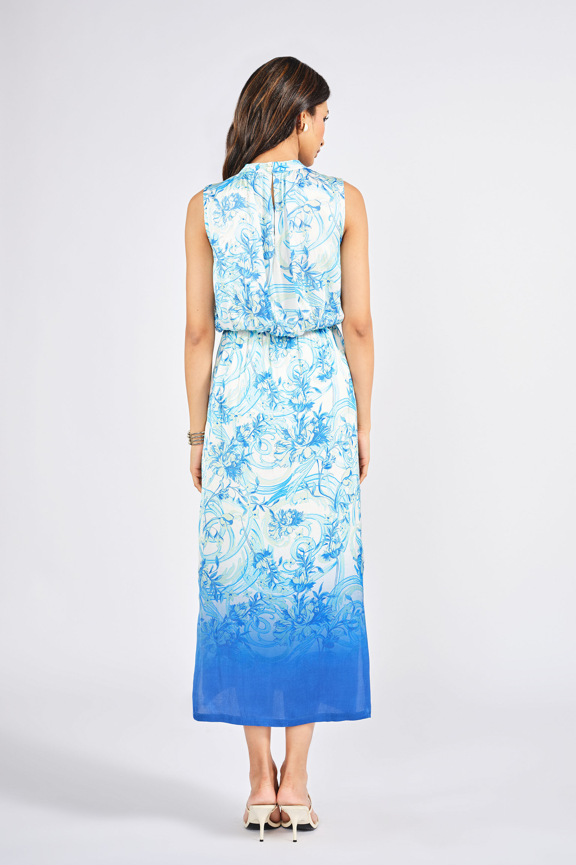 Blue Skies & Daisies Dress, Blue, image 5