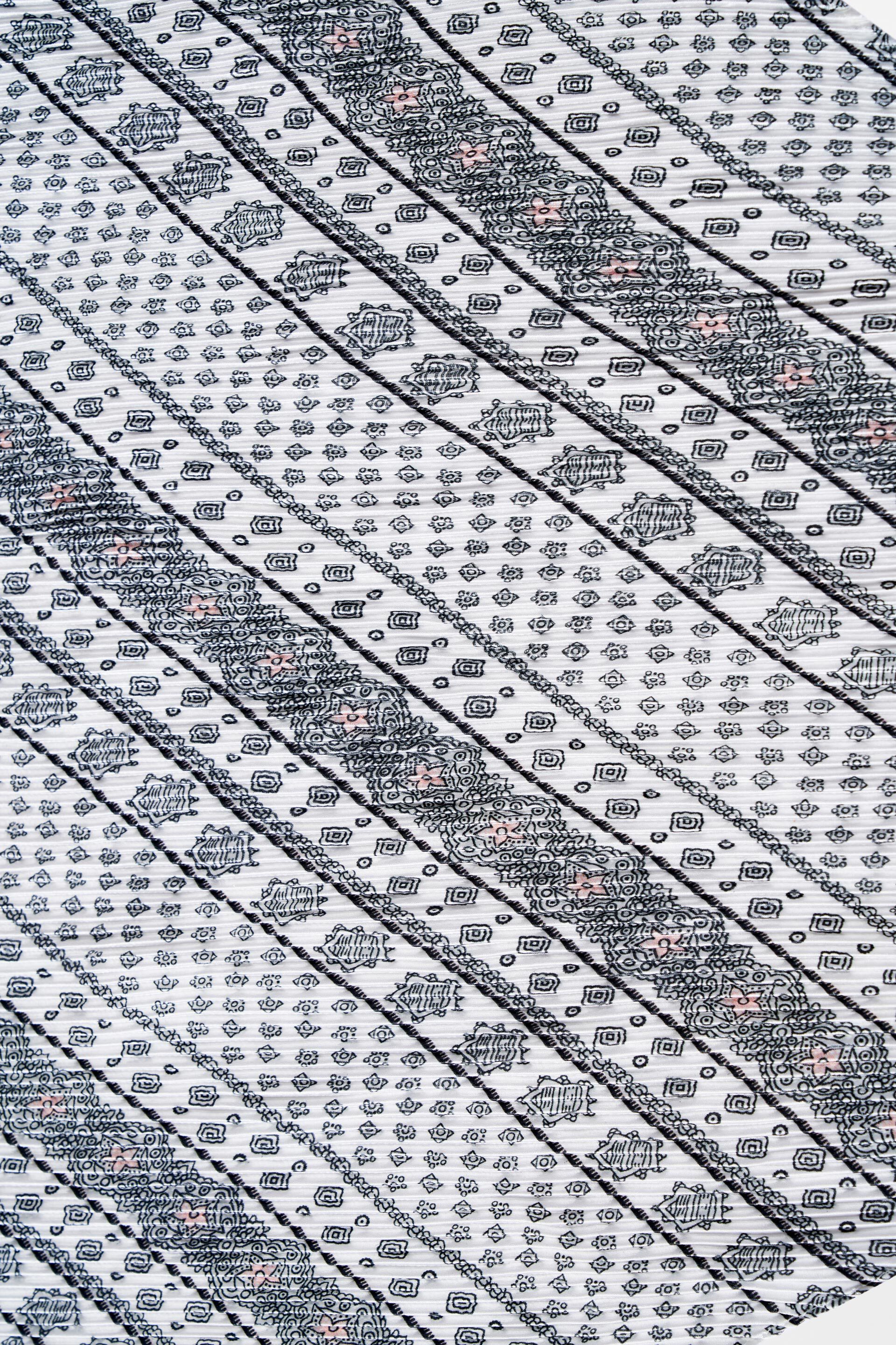 Black Satin Scarf, , image 2