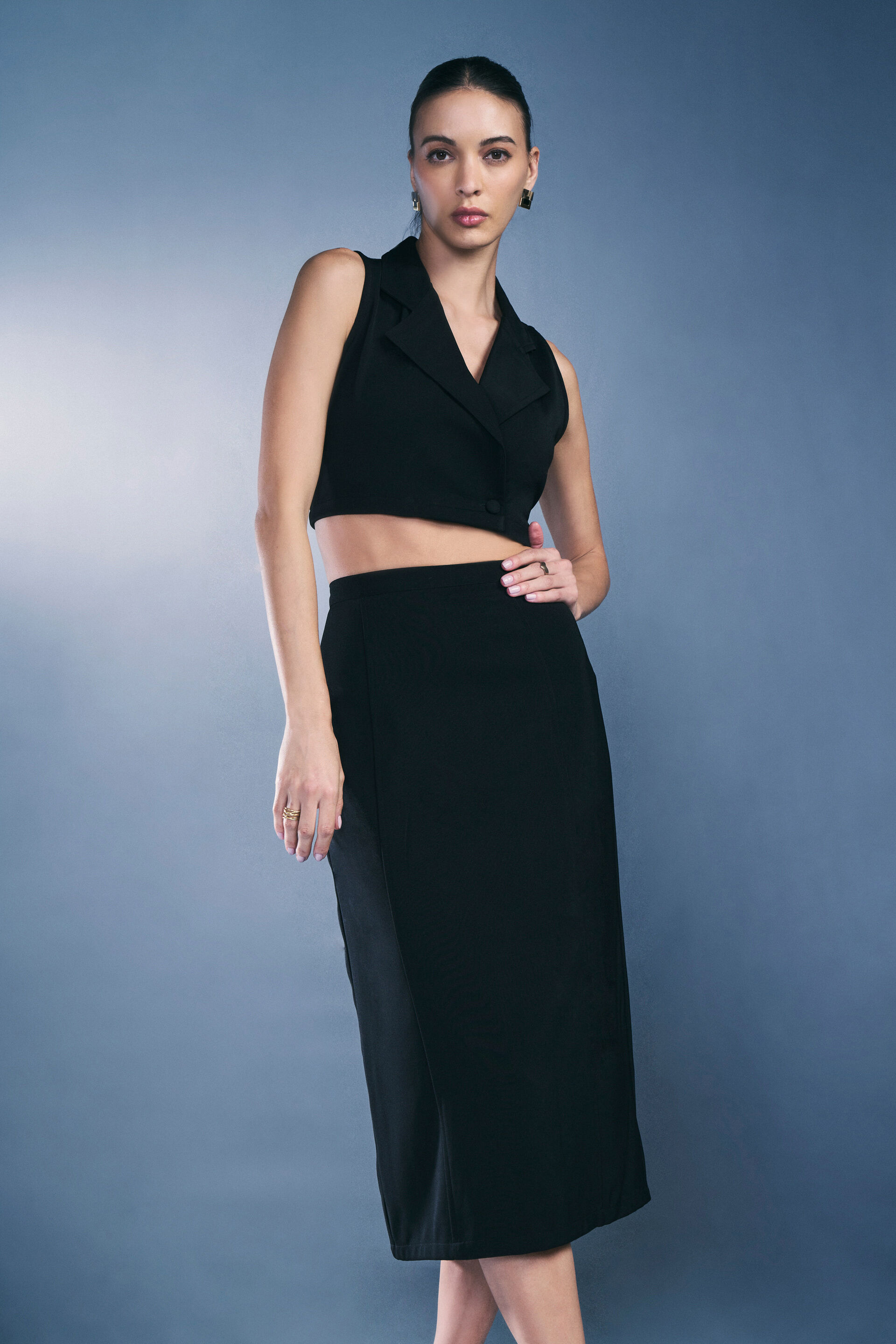 Sleek Noir Set, Black, image 1