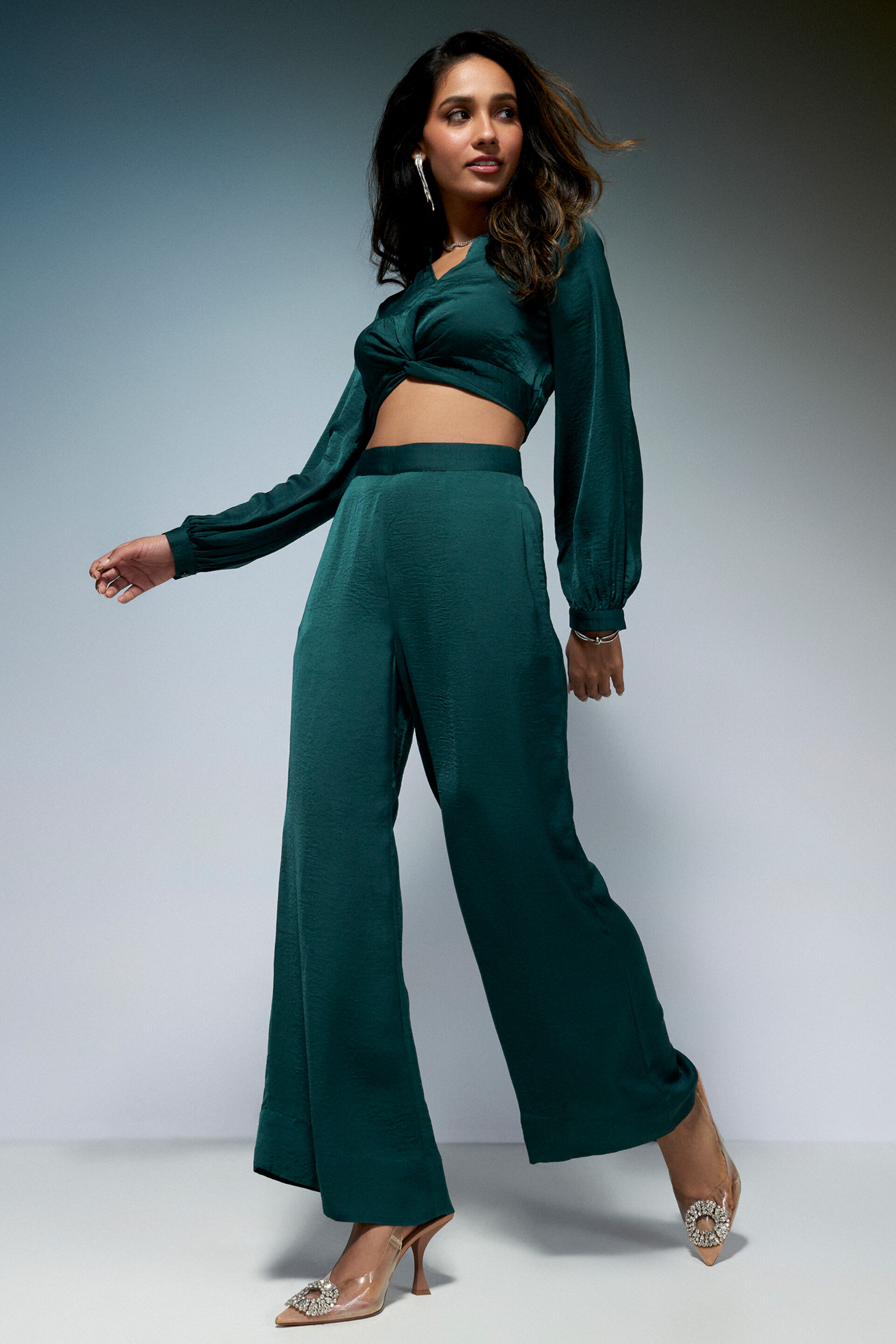 Secrets Revealed Coord Set, Emerald Green, image 4