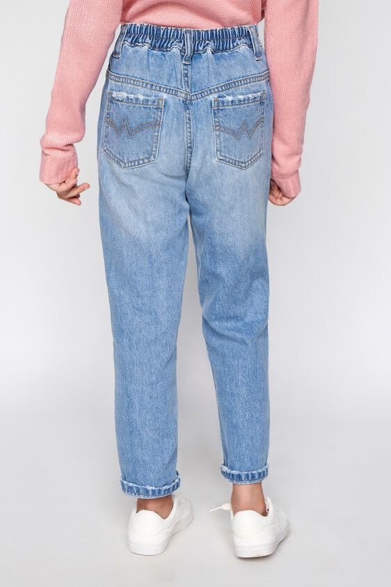 7 - Light Blue Solid Straight Bottom, image 7