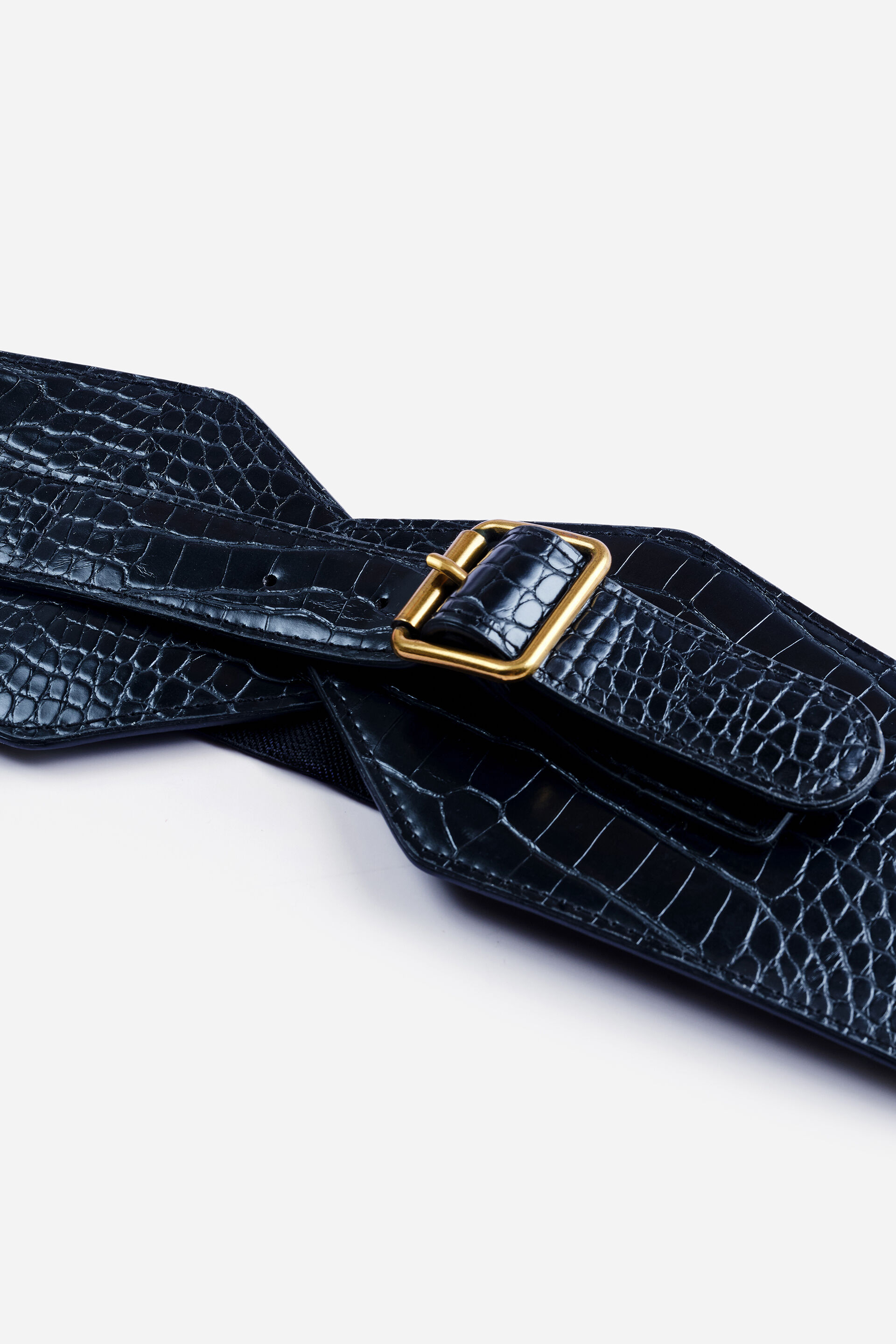 Fiona Textured Black Belt, , image 2