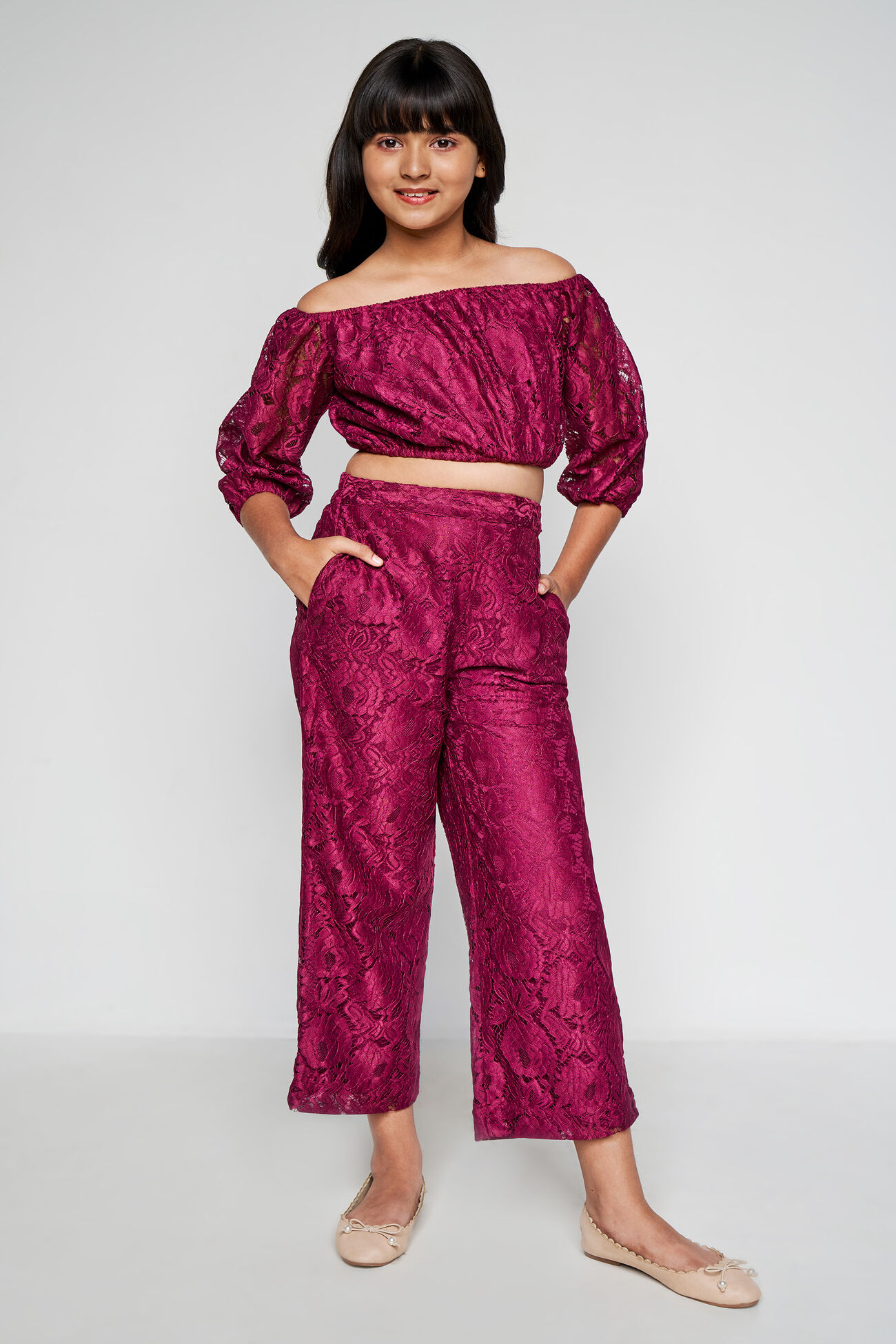 Diva Co-ords Set, Wine, image 2