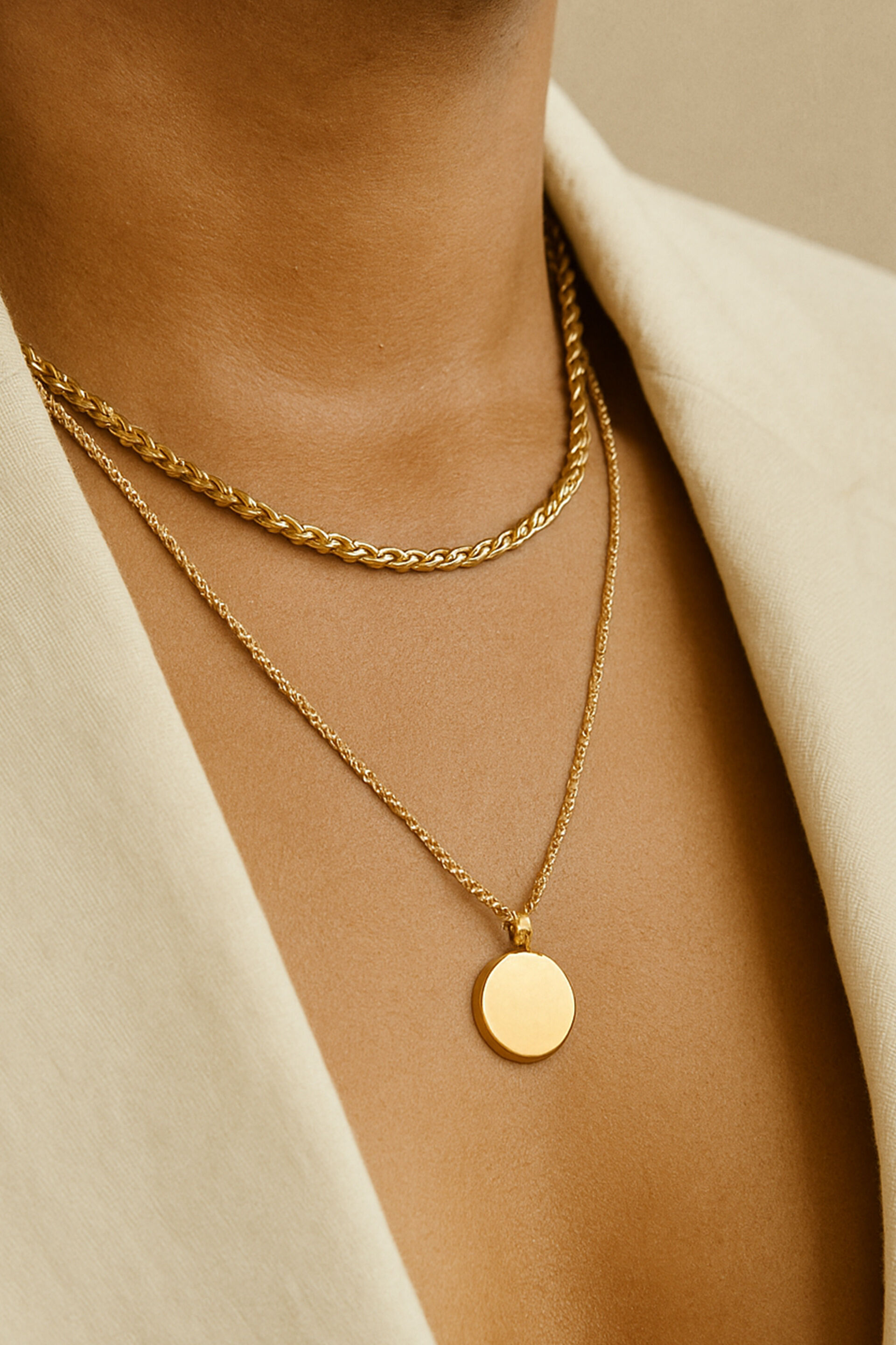 Contempo Layered Necklace, , image 1