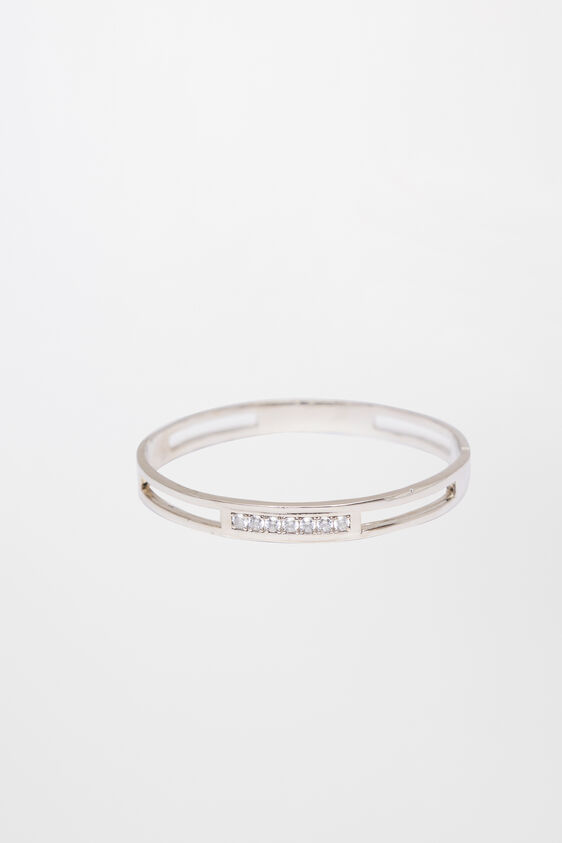 Silver Brass Bracelet, , image 2