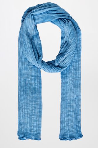 1 - Powder Blue Polyester Scarf, image 1