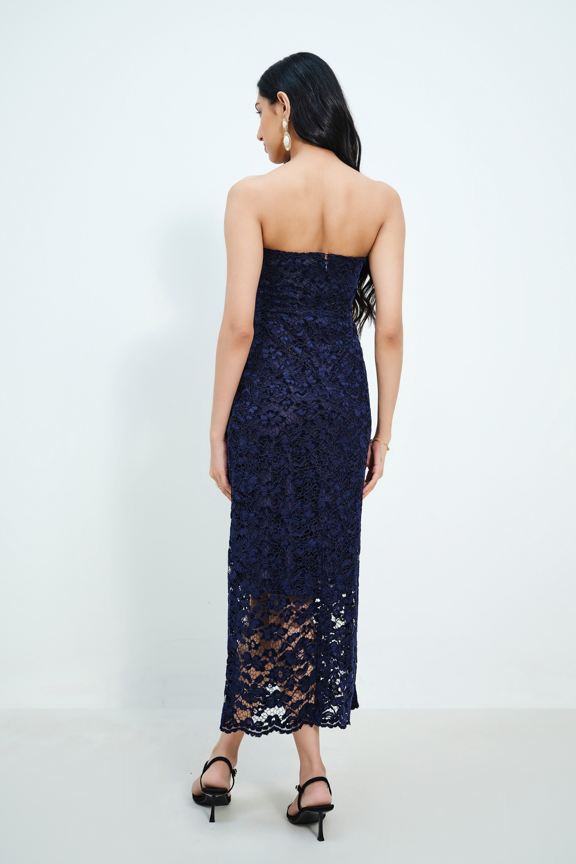 Navy Allure Dress, Navy, image 6