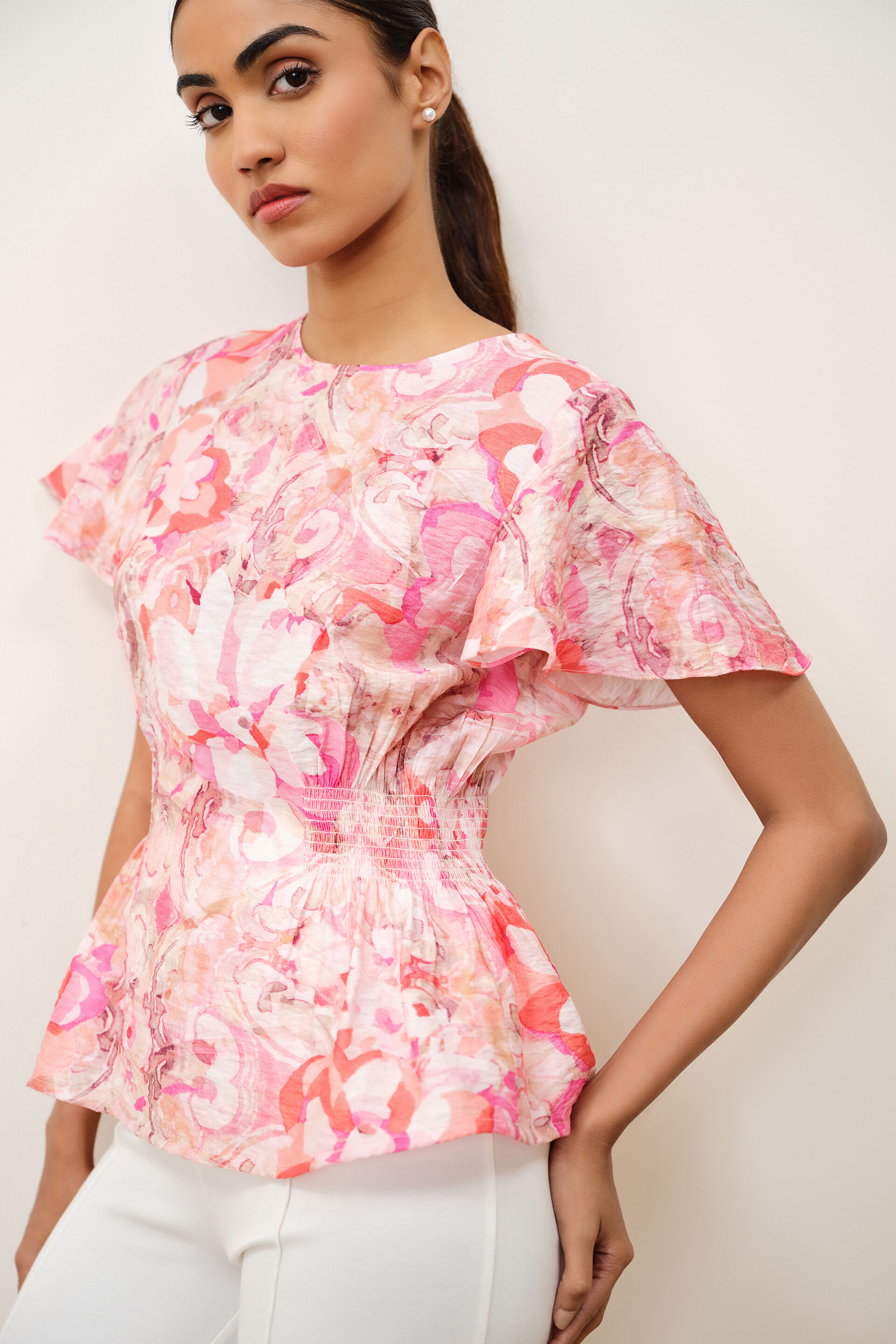 Shades of Pink Top, Pink, image 3