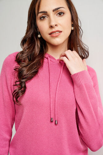 Rose Pink Solid Straight Top, Rose Pink, image 6