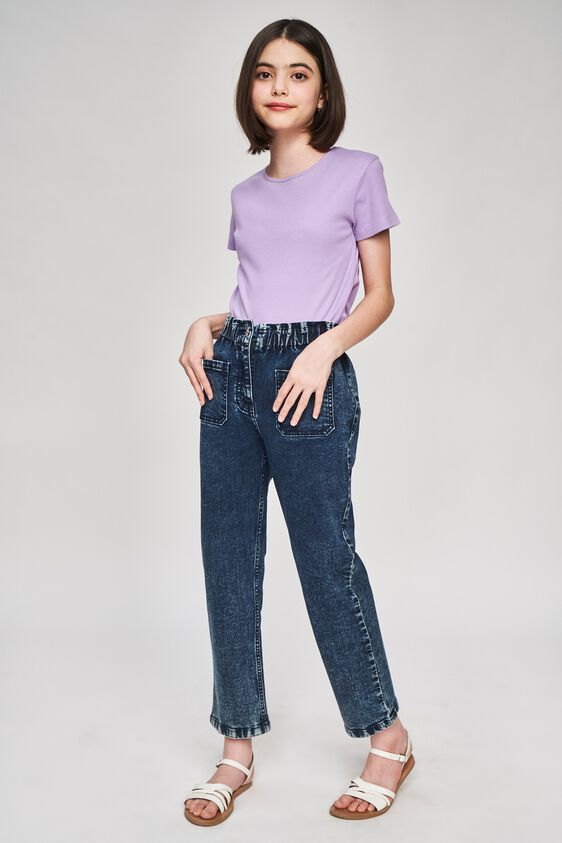 2 - Lilac Solid A-Line Top, image 2