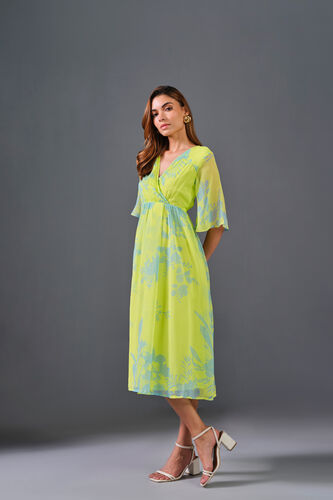 Vivid Hues Dress, Green, image 3