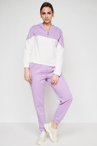 Lilac Blouson Straight Suit, Lilac, image 2
